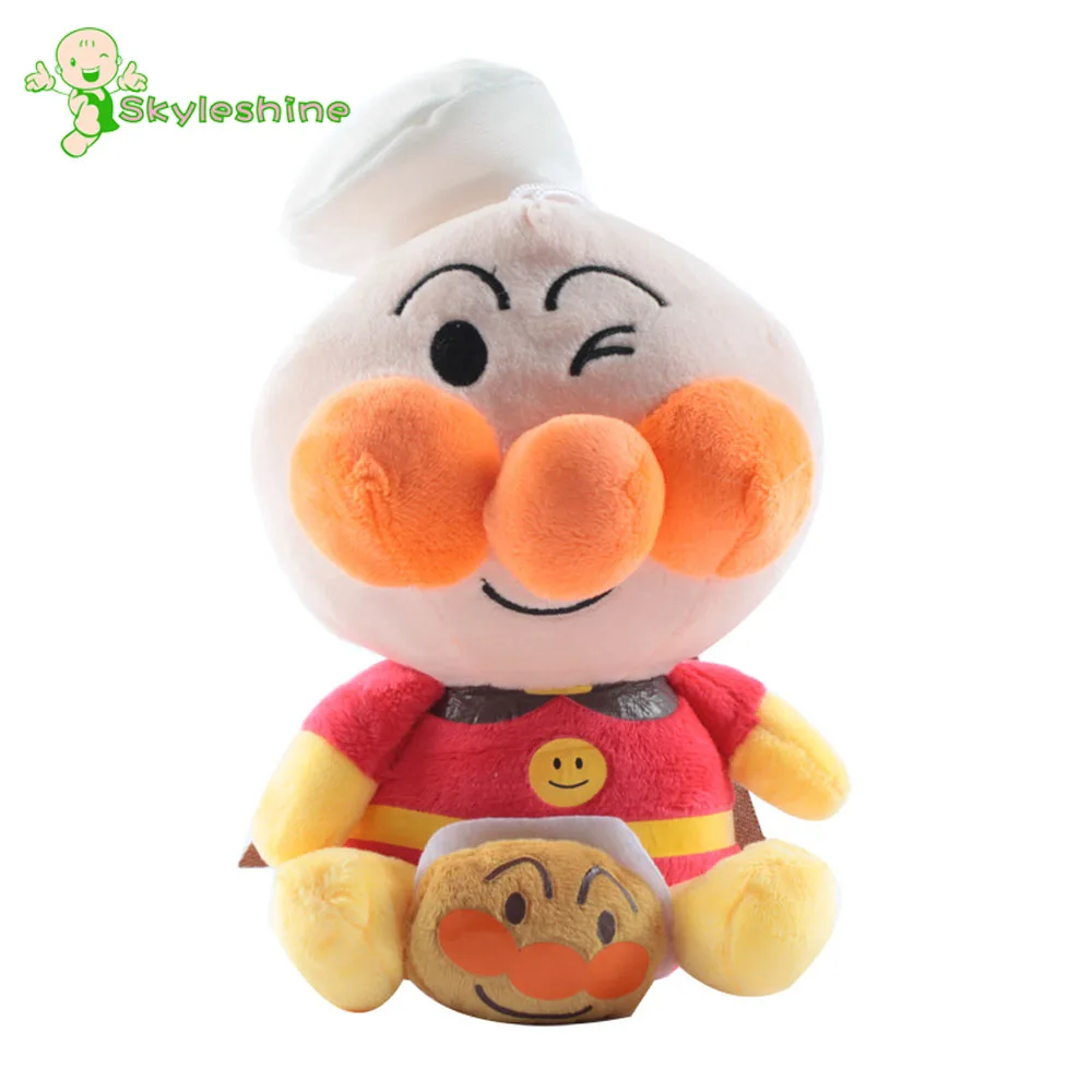 Skyleshine 20 см Baikinman Anpanman плюшевые игрушки японское аниме Мультяшные фигурки куклы