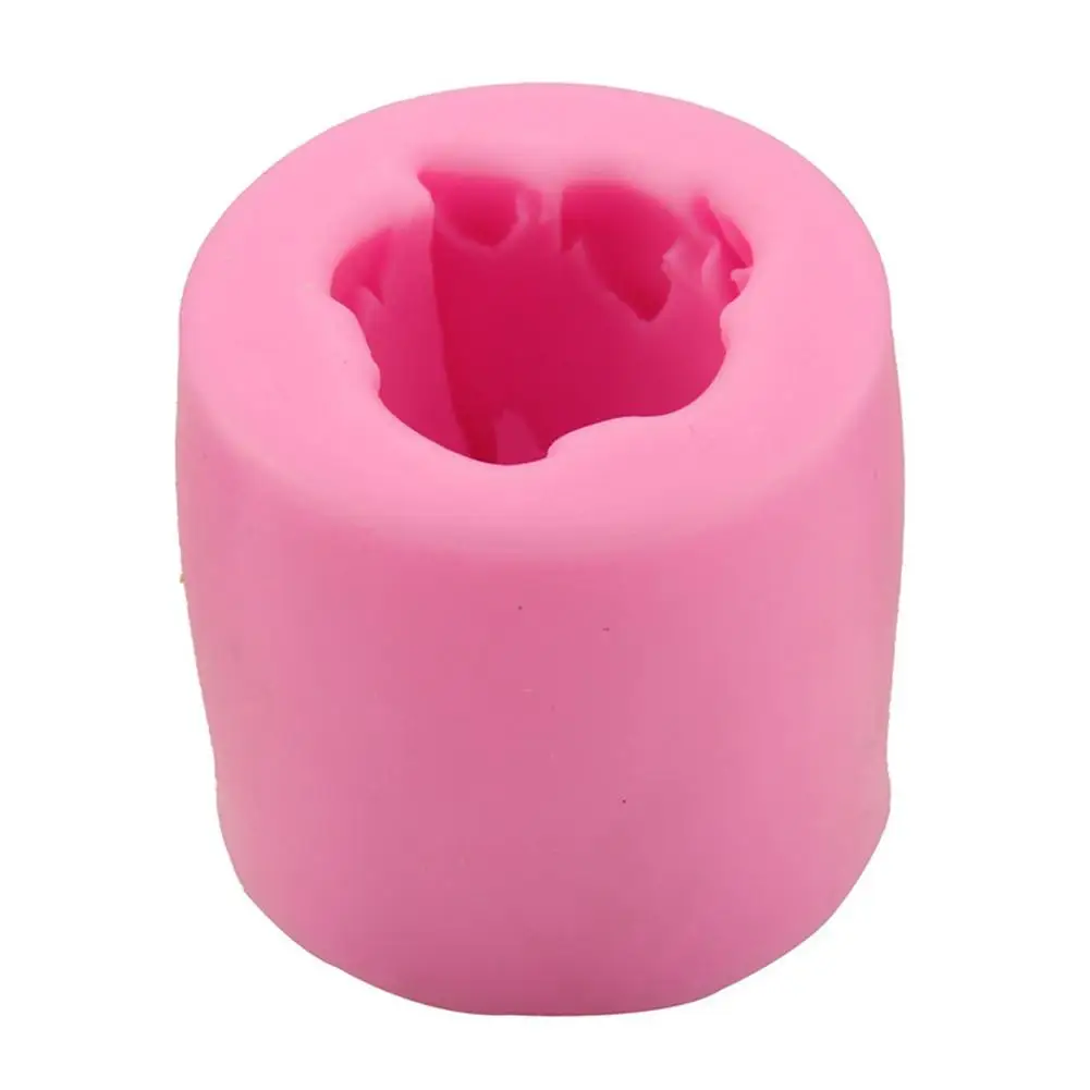 Инструменты для украшения торта 3D силиконовая форма в виде розы Форма фондан