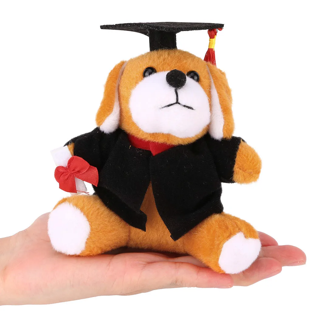 Подарки для вас класс 2019 плюшевая выпускная игрушка с шапкой и платьем T621|Мягкие