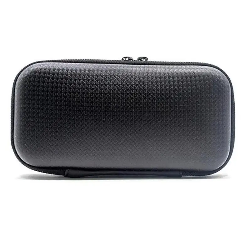Simple Black Earphone Bags Portable Box Carrying Bag Case Zipper Earbuds Headset Headphone Storage Cover | Электроника