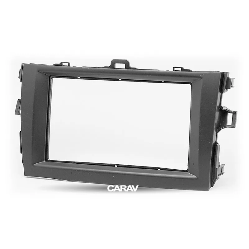 CARAV 11-505 Double Din Fascia For TOYOTA Corolla 2007-2013 Radio DVD Stereo Panel Dash Mounting Installation Trim | Автомобили и