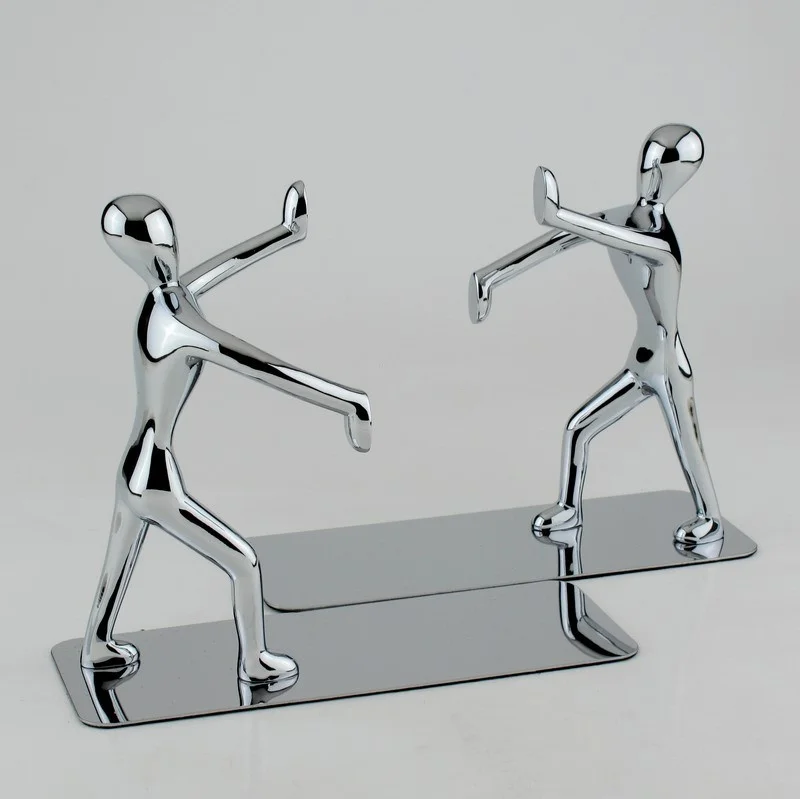 Креативная металлическая подставка для книг кунг фу декоративная настольная