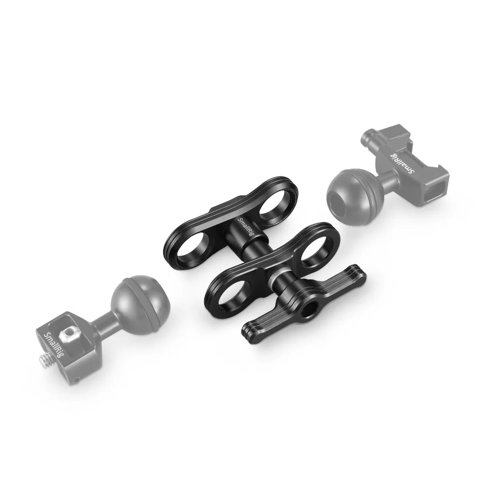 SmallRig двойная DSLR сферическая головка с камерой расширение бар установка DIY камера установка для магического тонометр поддержка 2134