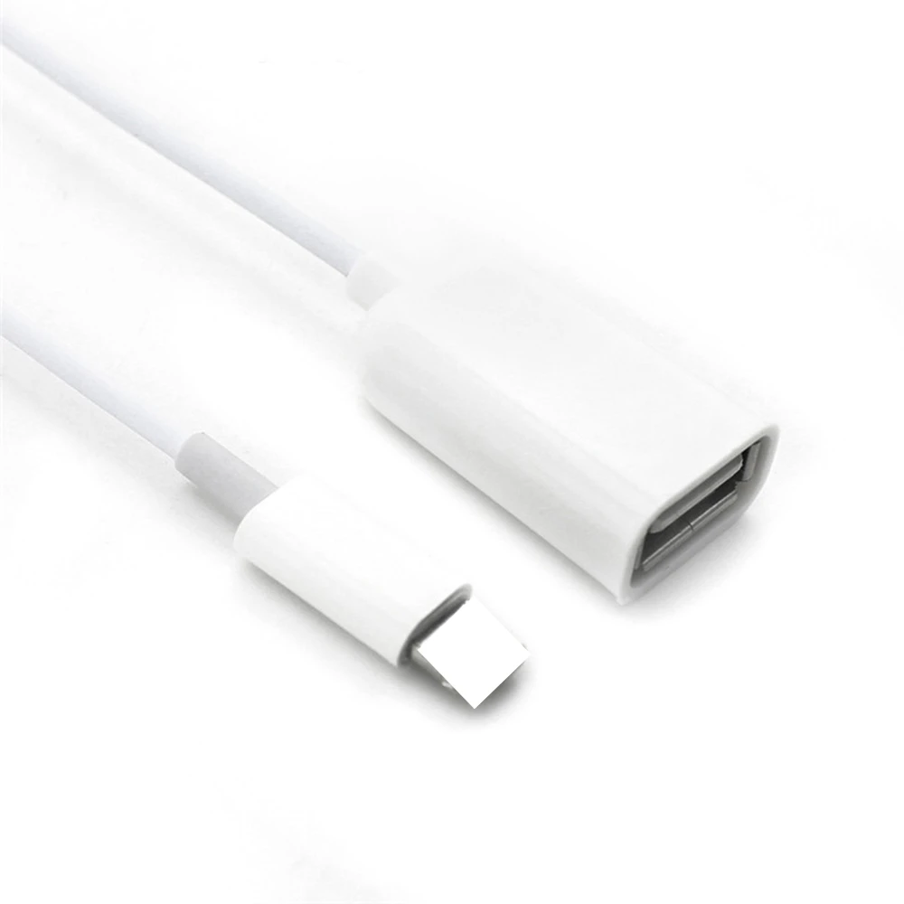 USB OTG адаптер кабель передачи данных Переходный Разъем конвертер для Apple IPhone X 5 6 7 8 Plus iPad камера для планшета