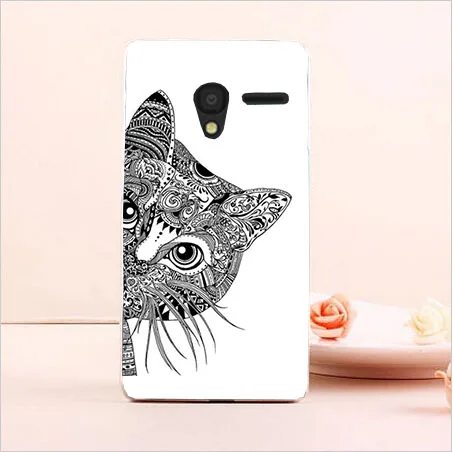 Горячая типа сделай сам Твердый переплет чехол для Alcatel One Touch Pixi 3 4 0 "4013 4050 4013X 4013D