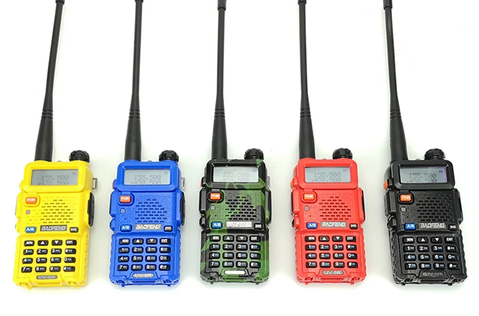 Baofeng UV-5R профессиональная рация 5 Вт UHF VHF портативная UV5R двухсторонняя радиостанция UV 5R охотничий CB трансивер радиоприемник
