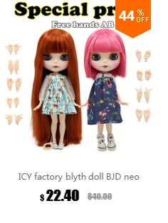 Фабрика blyth кукла 1/6 bjd кукла с одеждой обувь или новое лицо голая кукла 1/6 30 см