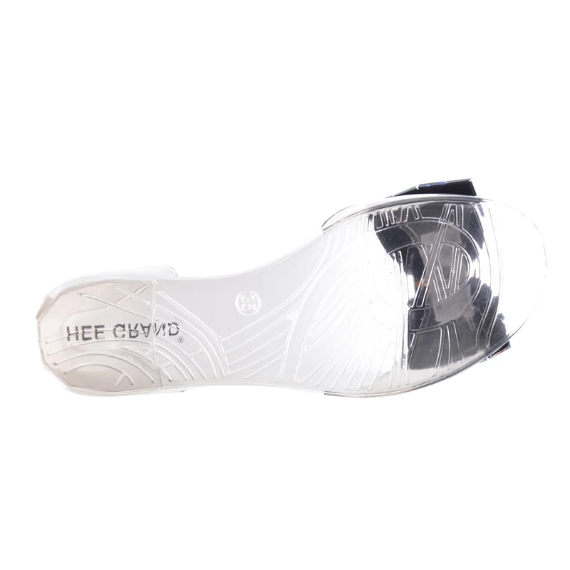 Hee grand/женские босоножки Новинка 2017 года летний Блестящий бант на шею модная