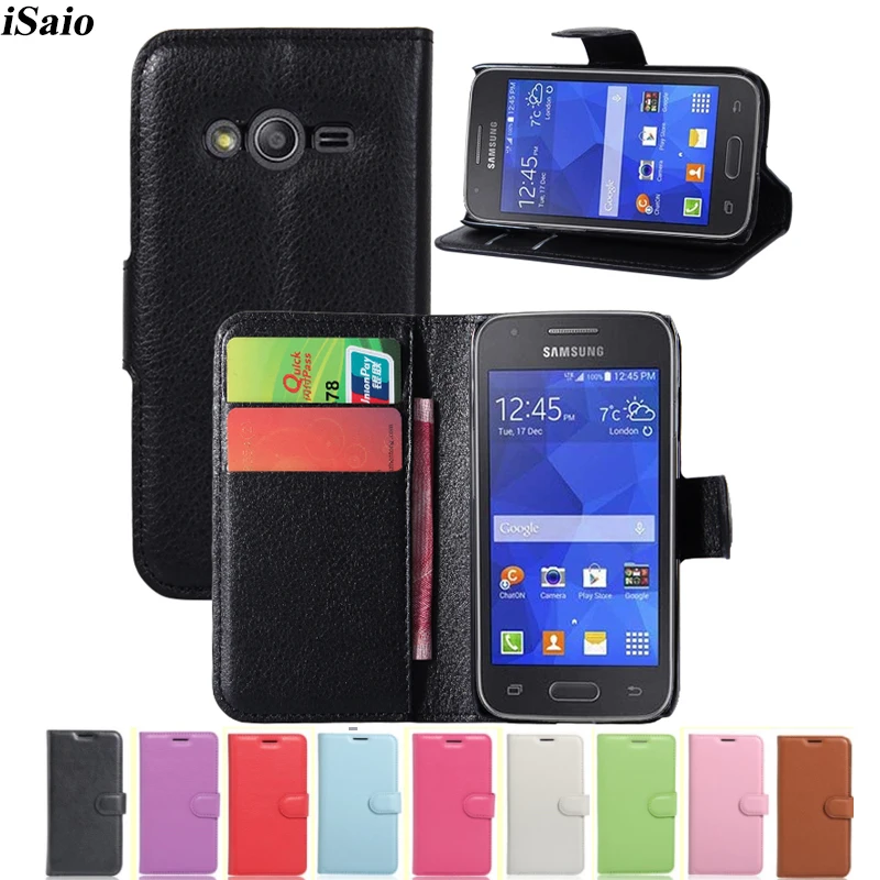 Для samsung Galaxy Ace 4 Lite G313 G313H SM-G313H Ace 4 Neo G318H SM-G318H кожаный чехол для телефона TPU подставка держатель для карт