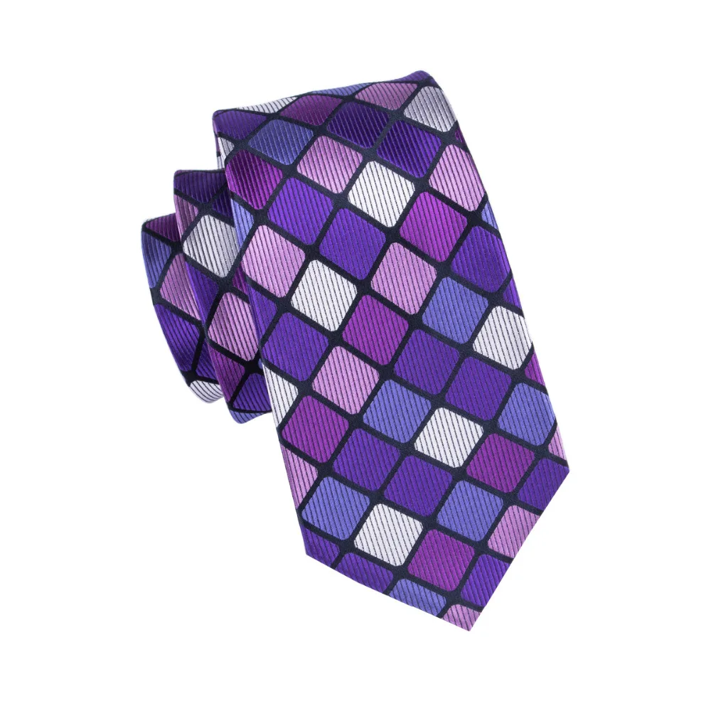 

LS-1579 Barry.Wang 2017 Men`s Tie 100% Silk Jacquard Woven Necktie Hanky Cufflinks Sets For Formal Wedding Business Party