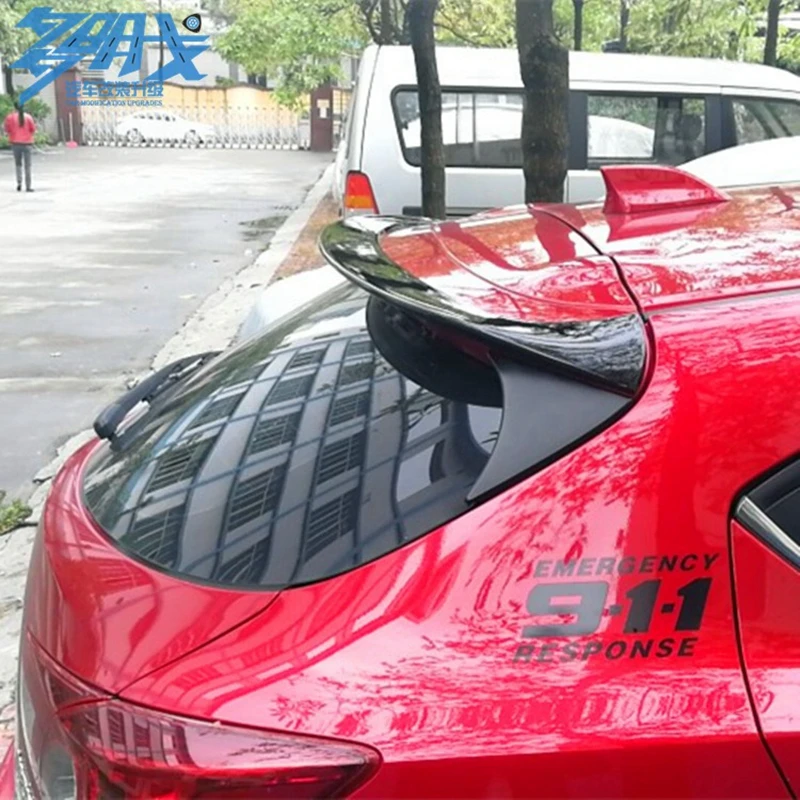 Задний спойлер для Mazda 3 Axela задний из АБС пластика 2013 2018|Спойлеры и крылья| |