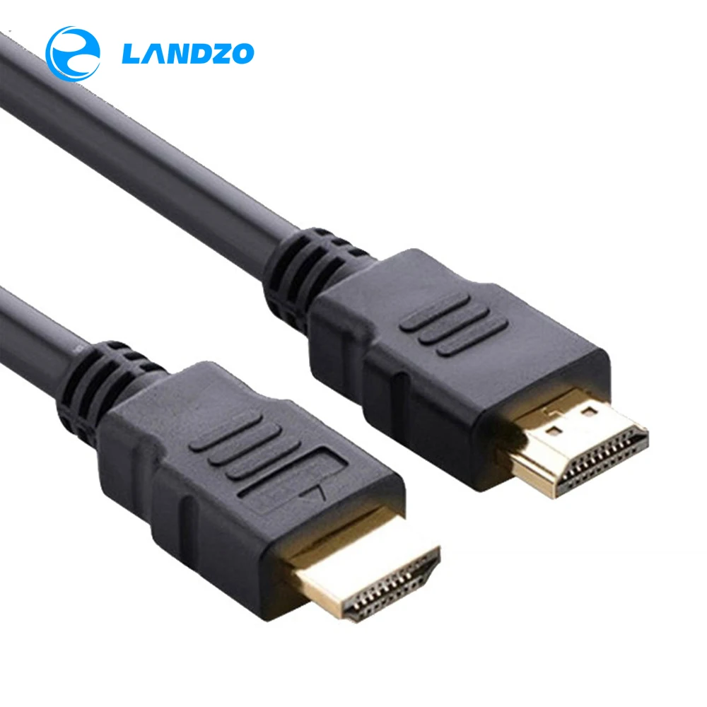 LANDZO 1 5 м HDMI 2 0 кабели OD мм 2160P Ethernet 19PIN папа A разъем типа Позолоченные