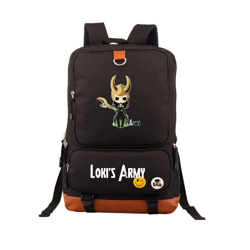 0430012 Новые комиксы Локи армейский рюкзак школьные сумки Bookbag Косплей Дети Подростки плечо ноутбук дорожные сумки подарок - Цвет: 0430012