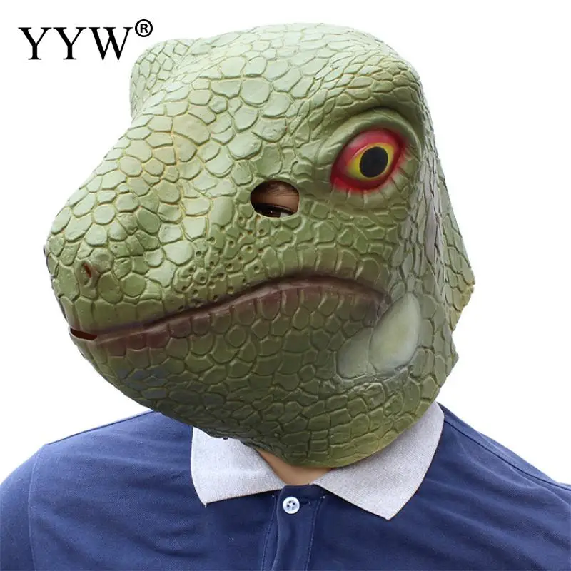 Маскарадная маска на Хэллоуин страшная ящерица Забавные Маски Животных