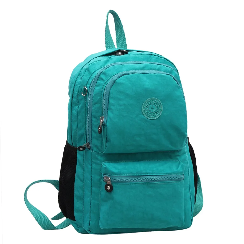 ACEPERCH Girl рюкзак для девочек школьные сумки Bolsa Mochila Feminina дорожная сумка для ноутбука sac a dos - Цвет: Light Green