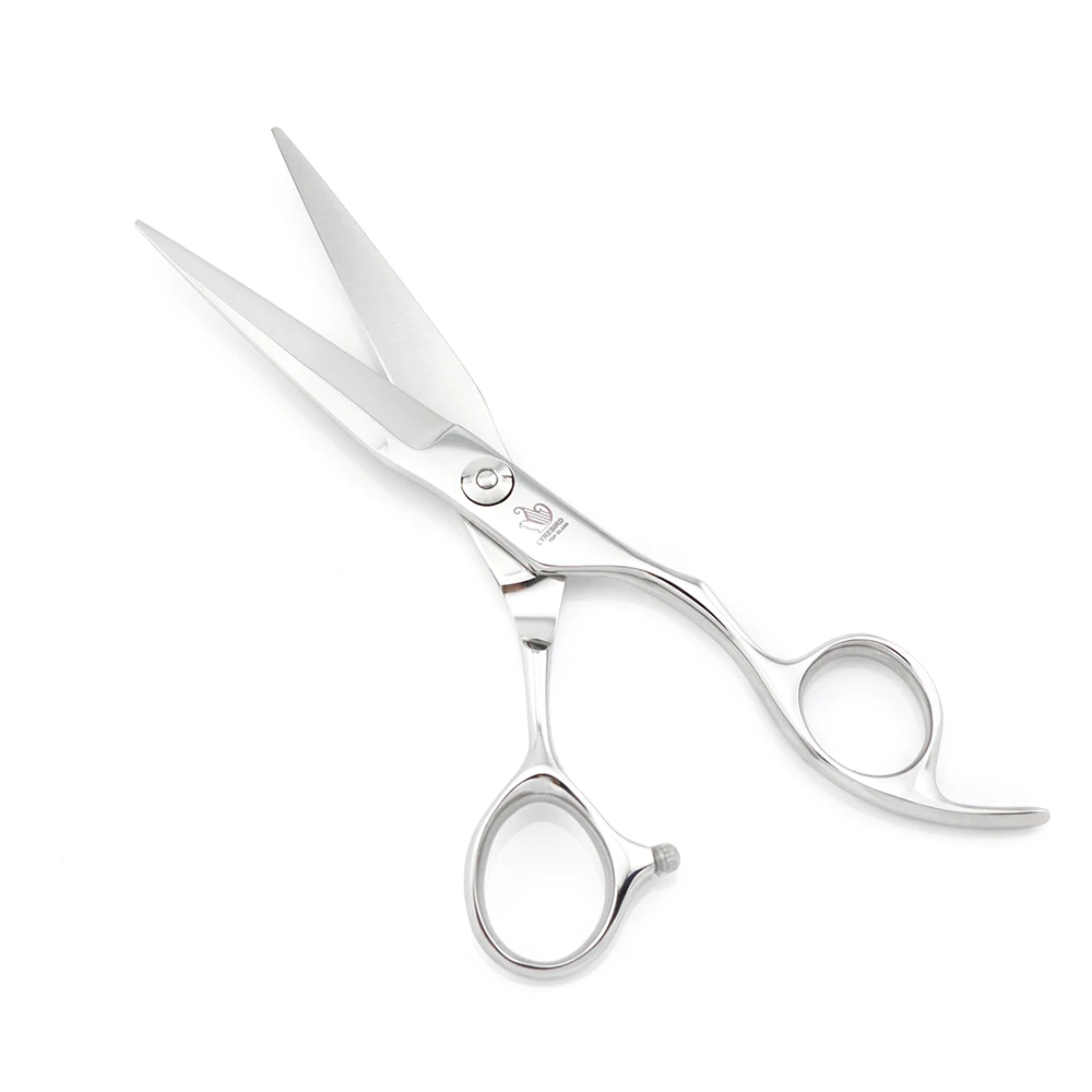 Professional Hair Shears 6 INCH Silver Scissors with Wide Blade F313 JAPAN 440C Lyrebird TOP CLASS Simple Pack 1Pcs/Lot NEW | Красота и