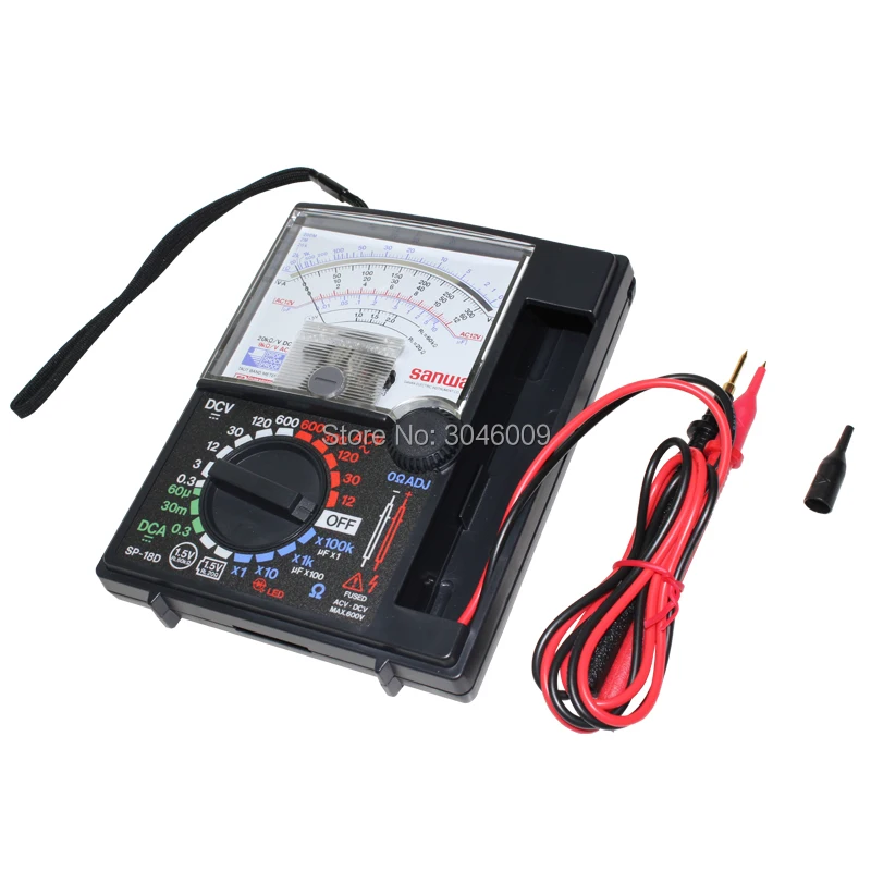 Аналоговые мультитестеры sanwa SP 18D многофункциональный мультиметр указка
