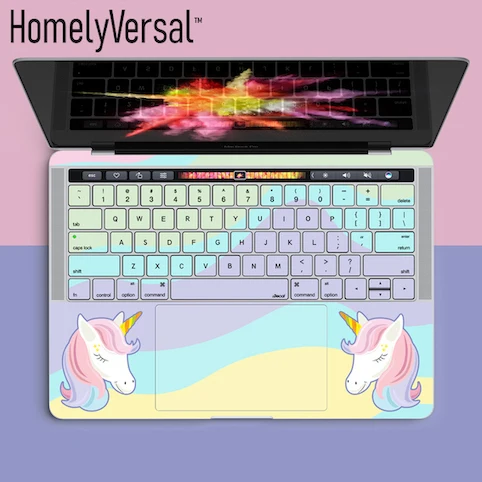 Для Macbook Pro Air 11 13 15 retina чехол для всего тела Защитная Наклейка защитная пленка для ноутбука - Цвет: B side