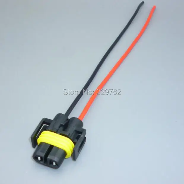 shhworldsea New 10Pcs 2 pin Car Parts bulb Socket Xenon LED Light Lamp holder Truck Connector Fog H8/H9/H11 Free Shipping | Автомобили и