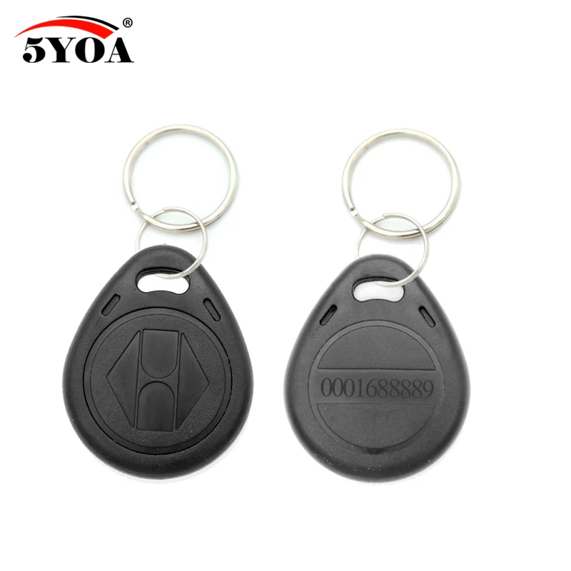 Черный 100 шт гарантия качества EM пропуск 4100/4102 reaction ID карта 125 кГц RFID карта подходит для контроля доступа время посещаемости - Цвет: Черный