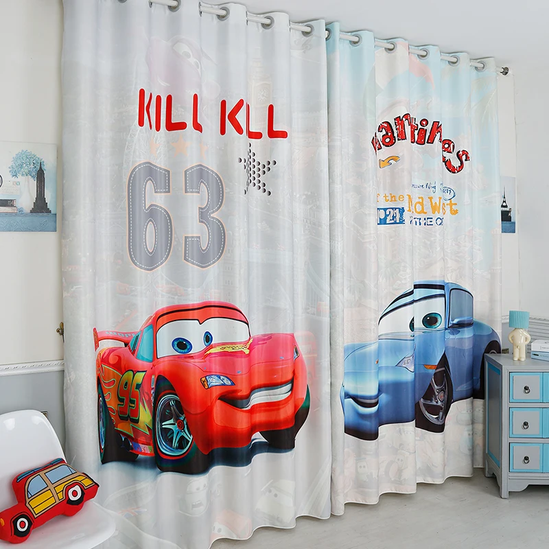 Сшитые На Заказ 2х люверсов оконные драпированные занавески для детской комнаты