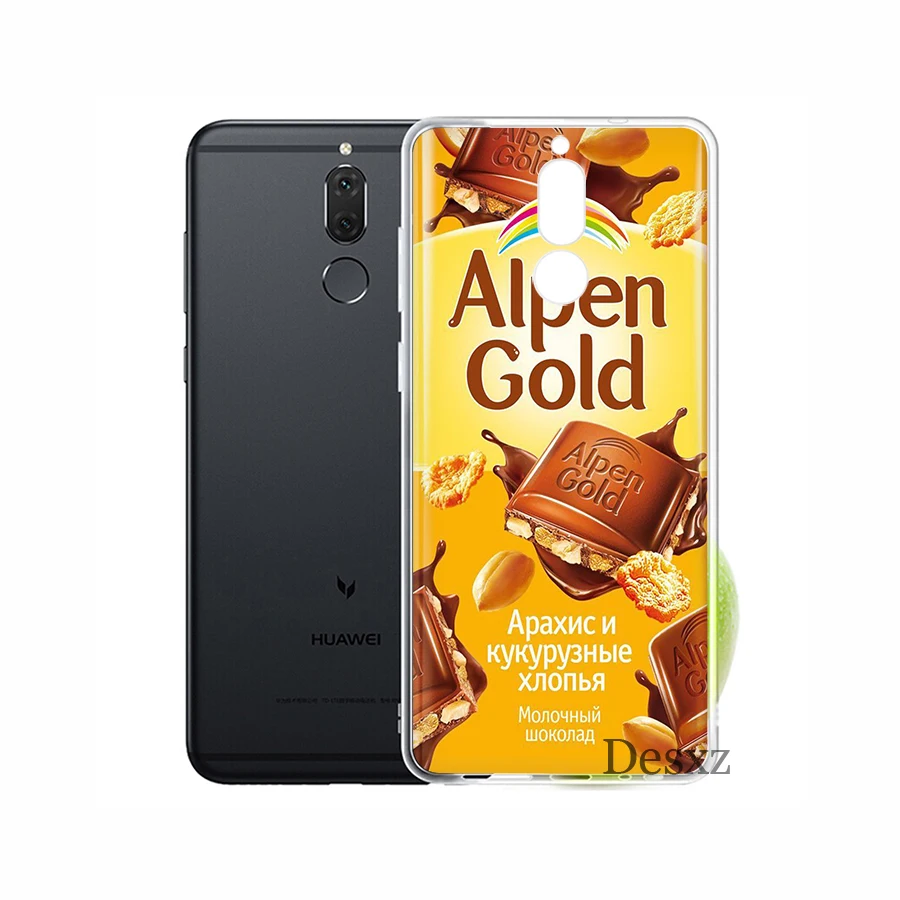 Шоколадный чехол для Huawei Honor Note 6A 6C 7A Pro 7C 7X 8X 9 10 Lite 8C Play Shell защита|Чехлы-накладки| |