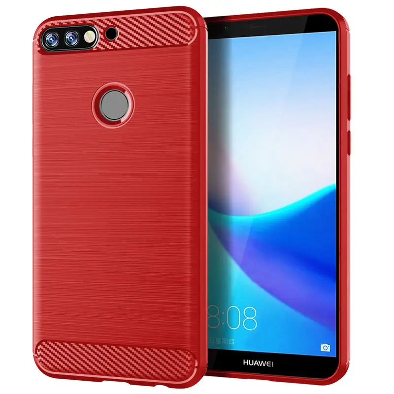 Чехол для Huawei Honor 7C Pro силиконовый мягкий ТПУ чехол телефона LND-L29 7 C CPro задняя