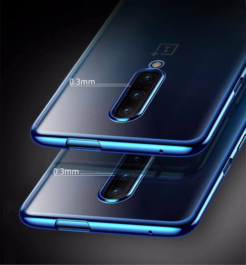 Чехол для oneplus 7 Pro, прозрачный чехол для oneplus 7, прозрачный мягкий чехол для задней панели из ТПУ, Ультратонкий силиконовый чехол для oneplus 7