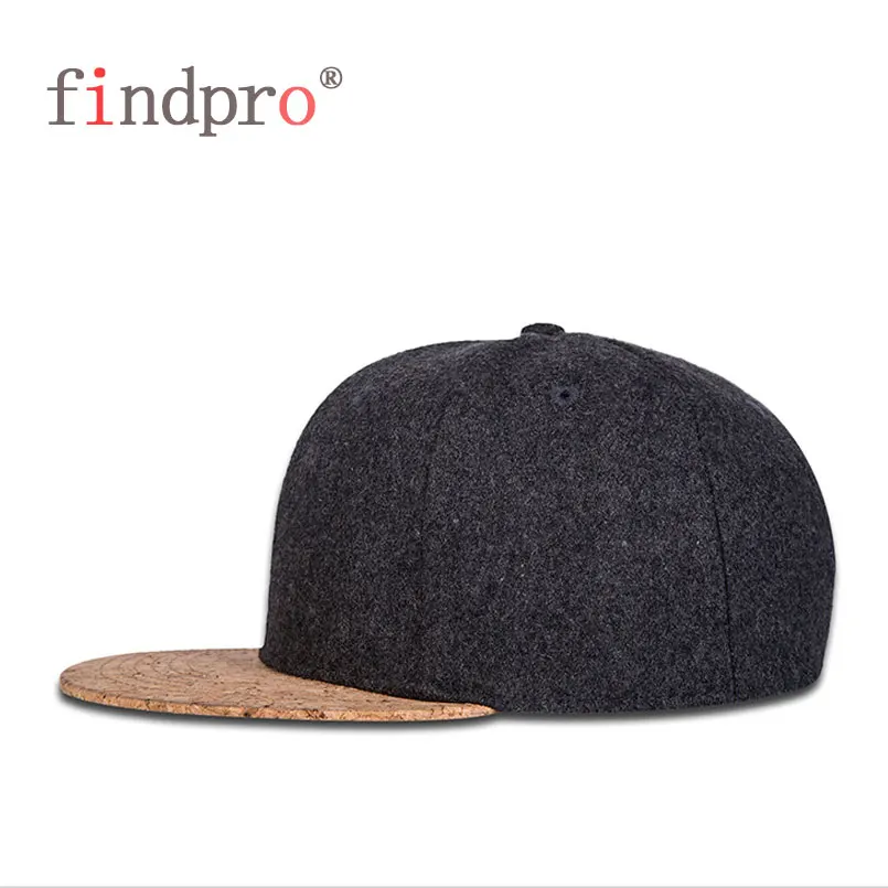 Findpro брендовая бейсбольная Кепка Gorras Bone Woll Cork оригинальные бейсболки головные