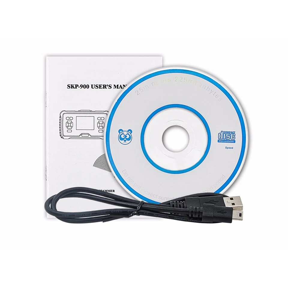 Оригинальный программатор автомобильных ключей SuperOBD SKP900 SKP 900 OBD с бесплатным