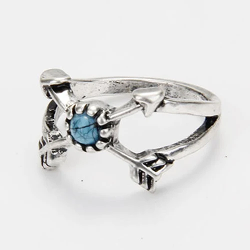 Hot 6Pcs Arrow Moon Triangle Above Knuckle Ring Mid Finger Tip Stack Rings 6Y1T 7FO3 BCTR | Украшения и аксессуары