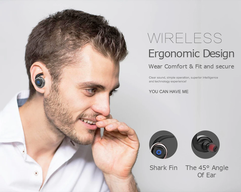 AWEI T1 TWS Bluetooth наушники мини Bluetooth V4.2 гарнитура двойные беспроводные портативные наушники беспроводные наушники Kulakl k шлем