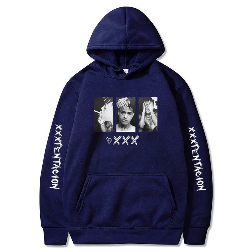 Толстовка XXXTentacion для мужчин и женщин Повседневный пуловер уличная одежда