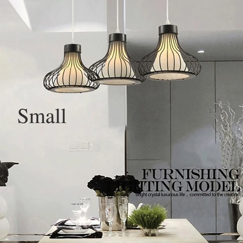 Современный подвесной светильник MLZAOSN из кованого железа для ресторана