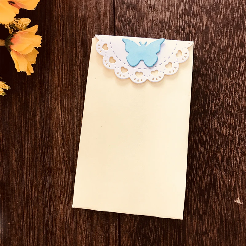 Butterfly Love Heart edge Metal Cutting Dies New 2018 Lace Border Crafts Die Cuts Decoration for Scrapbooking DIY Paper Cards | Дом и сад