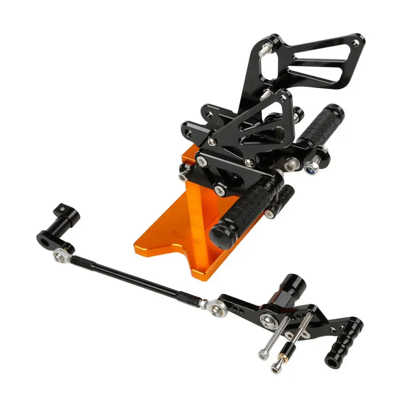Регулируемая Заготовка ЧПУ для Honda CBR 1000 RR 1000RR 2008 2016|adjustable footpegs|adjustable footresthonda footrest |