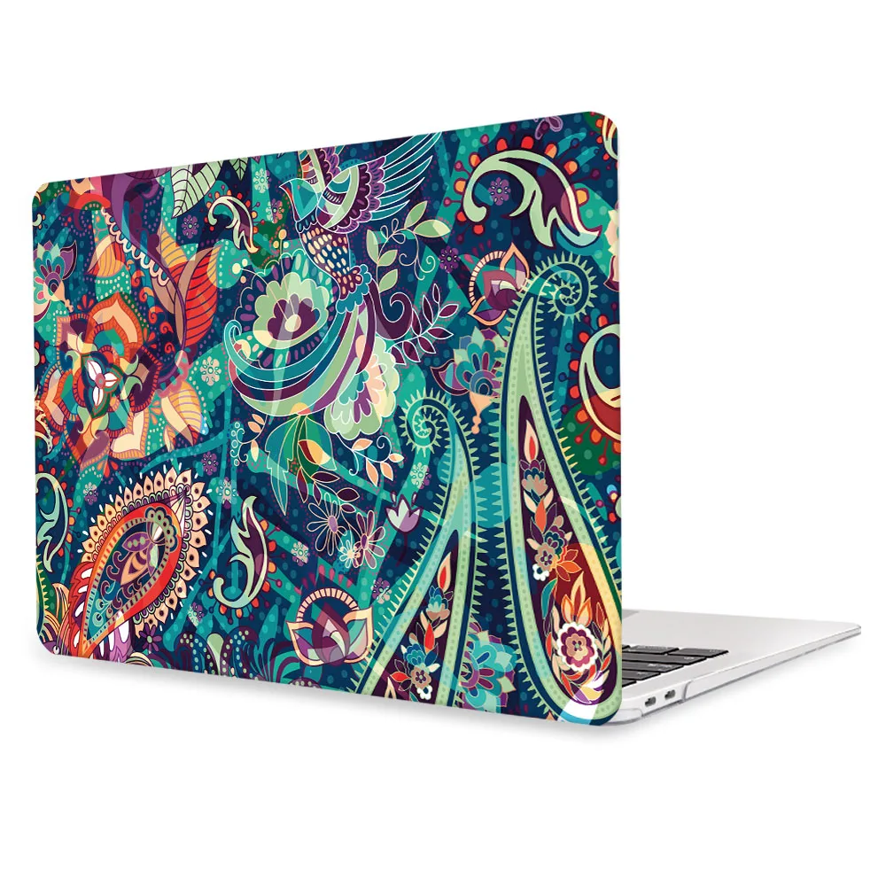 Чехол Redlai с рисунком совы для MacBook Air 13 дюймов, чехол A1932 A1466 для Mac Pro 16 A2141, чехол с сенсорной панелью 13 15 дюймов