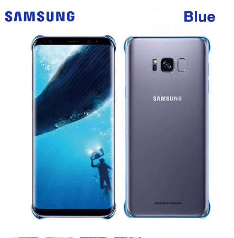 Blue samsung противоударный чехол для телефона Soft Shell для samsung S8 S8+ S8plus S8 плюс SM-G стелс ТПУ крышки мобильного телефона - Цвет: Blue