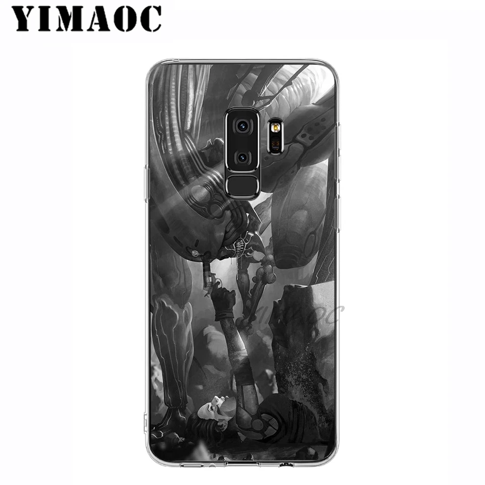 Yimaoc Alita битва Ангел Мягкий силиконовый чехол для телефона samsung Galaxy S10 S10E S9 S8 плюс S7