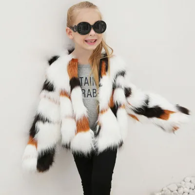 

Free Shipping Fashion Faux Fur Coat MT0805