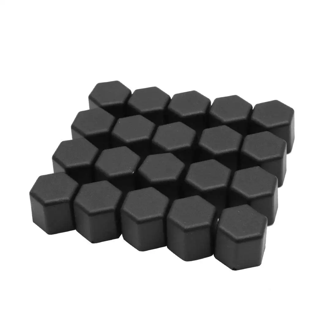

uxcell 20pcs Black 17mm Car Wheel Nut Lug Hub Covers Bolt Cap Dust Cover Cap Protector