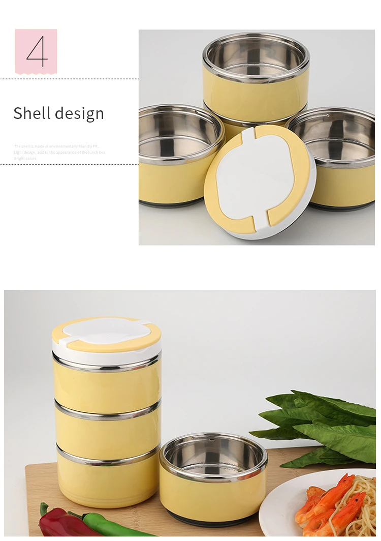 Portable Lunch Box Bento Box Stainless Insulation Lunchbox Kid Food Thermal Container Picnic Leak-Proof Case Snack Box