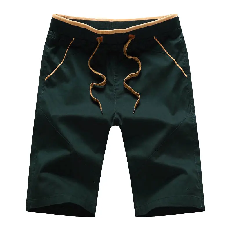 

Vogue Men Beach Short Pants Casual Loose Pocket Elastic Waist Drawstring Solid Colors Males Sweatpants Plus Size 6XL 6Q1261