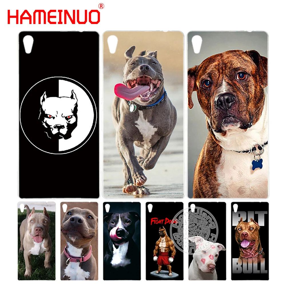 HAMEINUO pitbull чехол для телефона sony xperia C6 XA1 XA ULTRA XP L1 X compact XR/XZ/XZS PREMIUM|case for xperia|case sonyphone
