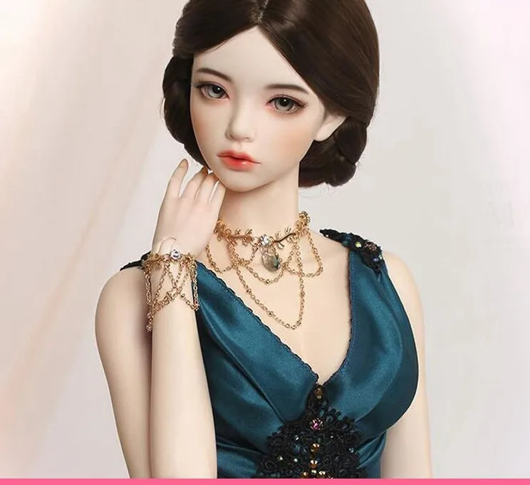 1/3 масштаб Обнаженная BJD feman SD большая девочка Кукла Смола Модель игрушка подарок, не включает в себя одежду, обувь, парик и другие аксессуары D2046