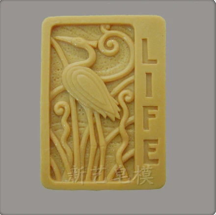 Новые поступления! Красная Коронная форма журавля для мыла/форма торта/форма