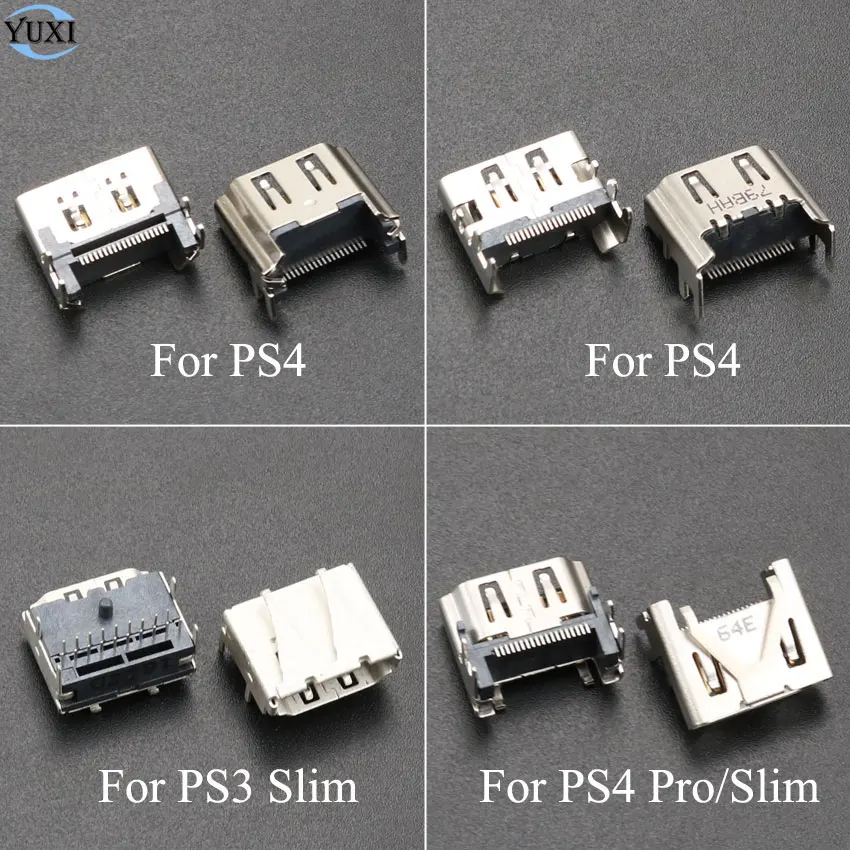 1 шт. HDMI порт разъем интерфейс разъем Слот для sony Playstation 4 PS4/PS4 Pro Slim для PS3 Slim CECH-3000