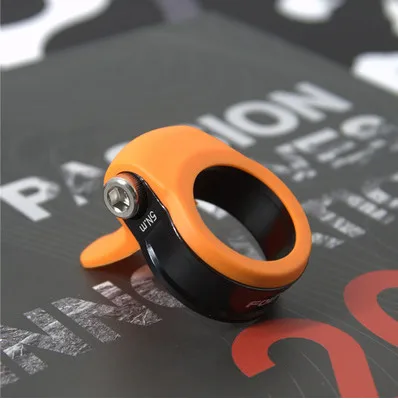 31.8mm orange Зажимы Fouriers из алюминиевого сплава для горной дороги, подседельный штырь для велосипеда 31,8/34,9 мм, Пылезащитный Водонепроницаемый зажим для велосипедного сиденья - Цвет: 31.8mm orange