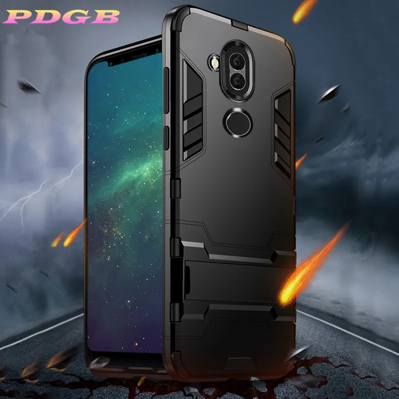 PDGB 2019 Слим Солид Армор Чехол Гибридный ТПУ Оболочка Стенд Кавер Для Huawei Mate 10 20 Pro Lite 20X защитный чехол.
