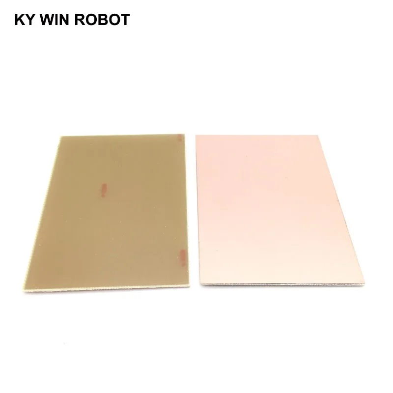 5 шт. FR4 PCB односторонняя медная плакированная пластина DIY PCB комплект ламинированная печатная плата 7x10 см